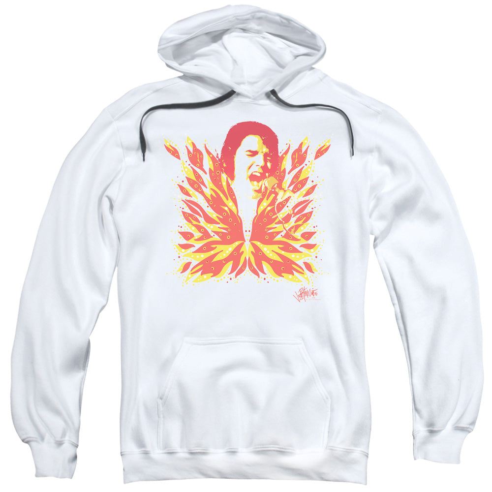Elvis Presley His Latest Flame Mens Hoodie White