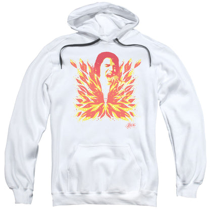 Elvis Presley His Latest Flame Mens Hoodie White