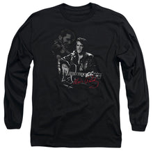 Load image into Gallery viewer, Elvis Presley Show Stopper Mens Long Sleeve Shirt Black Officially Licensed
