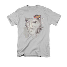 Load image into Gallery viewer, Elvis Presley Ile 2 Mens T Shirt Silver
