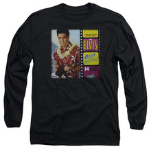Load image into Gallery viewer, Elvis Presley Blue Hawaii Album Mens Long Sleeve Shirt Black

