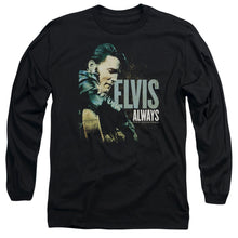 Load image into Gallery viewer, Elvis Presley Always The Original Mens Long Sleeve Shirt Black Officially Licensed
