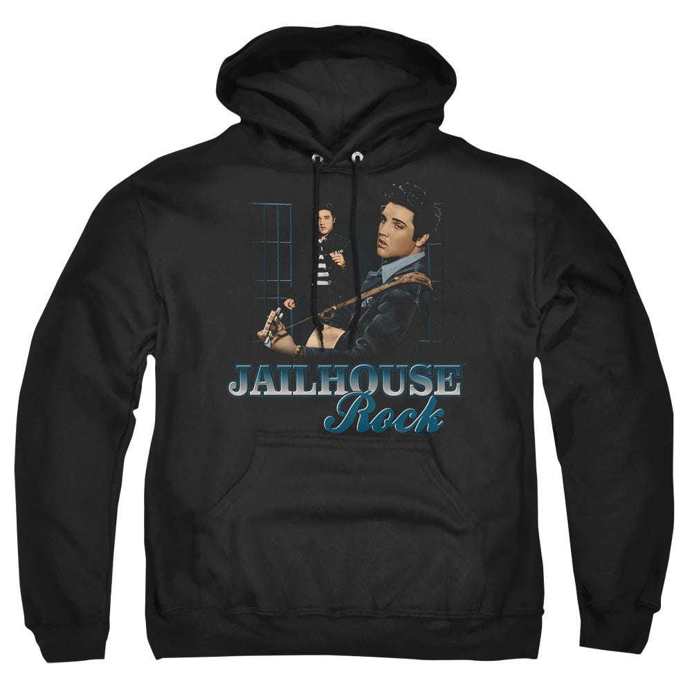 Elvis Presley Jailhouse Rock Mens Hoodie Black