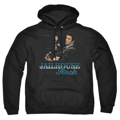 Elvis Presley Jailhouse Rock Mens Hoodie Black