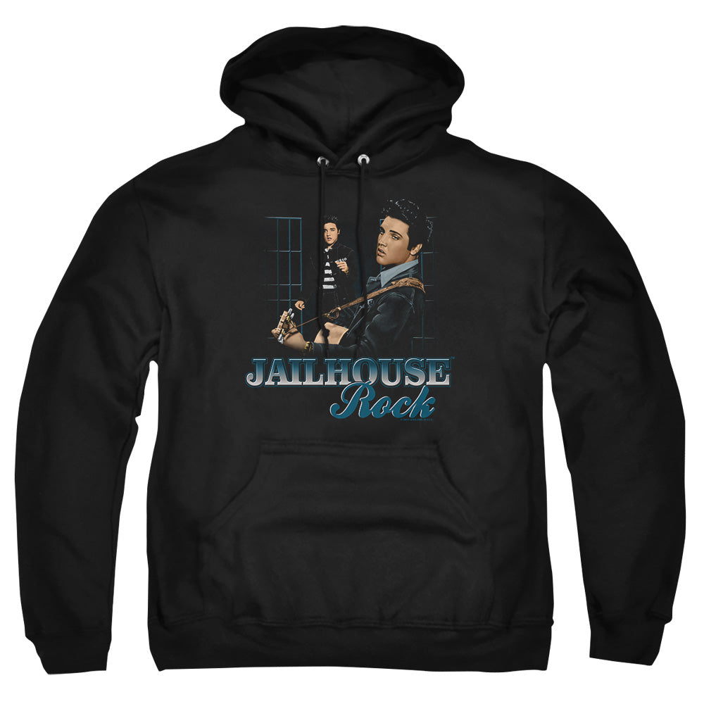 Elvis Presley Jailhouse Rock Mens Hoodie Black
