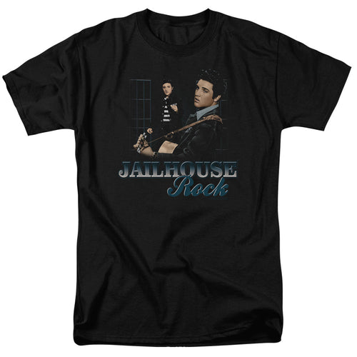 Elvis Presley Jailhouse Rock Mens T Shirt Black