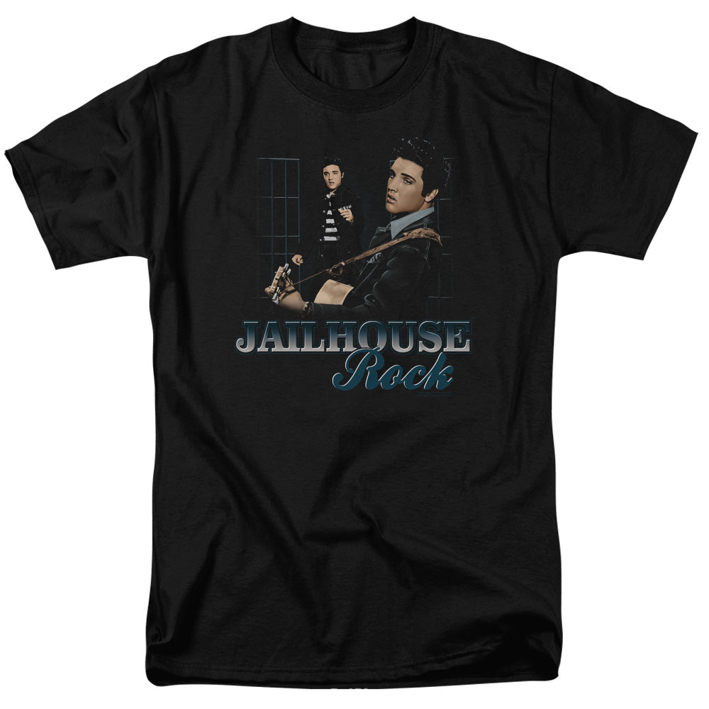 Elvis Presley Jailhouse Rock Mens T Shirt Black