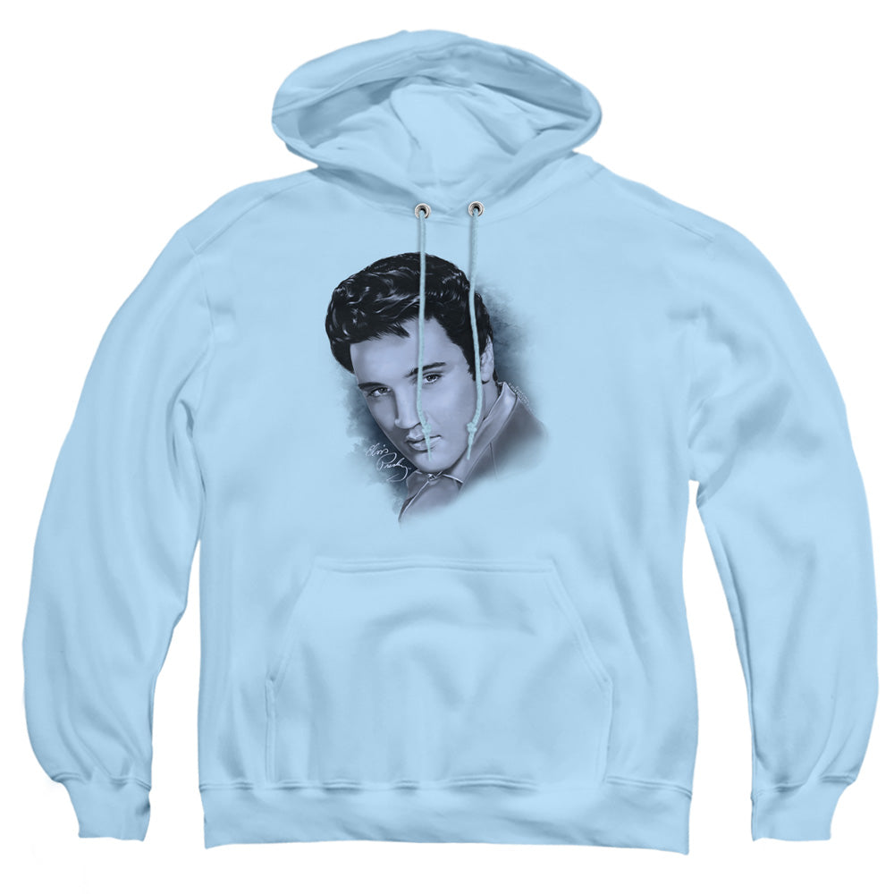 Elvis Presley Dreamy Mens Hoodie Light Blue