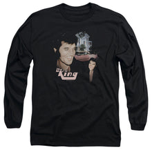 Load image into Gallery viewer, Elvis Presley Home Sweet Home Mens Long Sleeve Shirt Black
