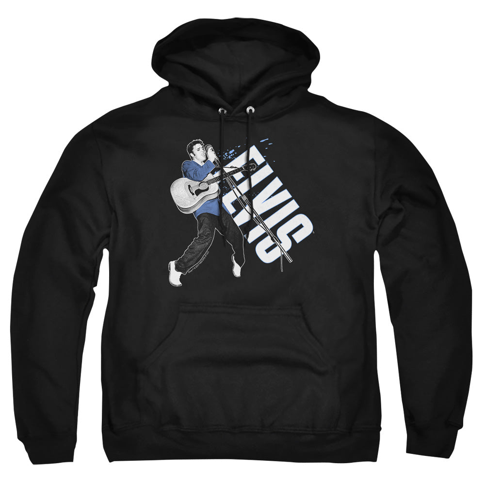 Elvis Presley On His Toes Mens Hoodie Black