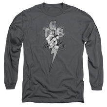 Load image into Gallery viewer, Elvis Presley Tcb Ornate Mens Long Sleeve Shirt Charcoal Officially Licensed

