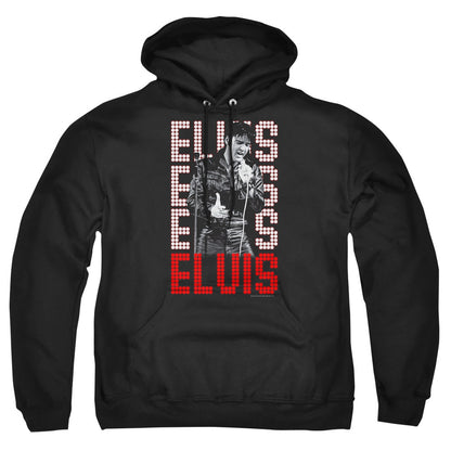 Elvis Presley 1968 Mens Hoodie Black
