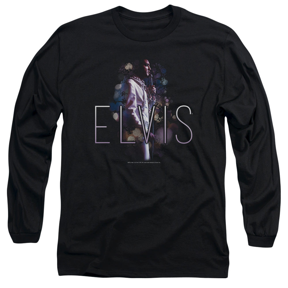 Elvis Presley Dream State Mens Long Sleeve Shirt Black Officially Licensed