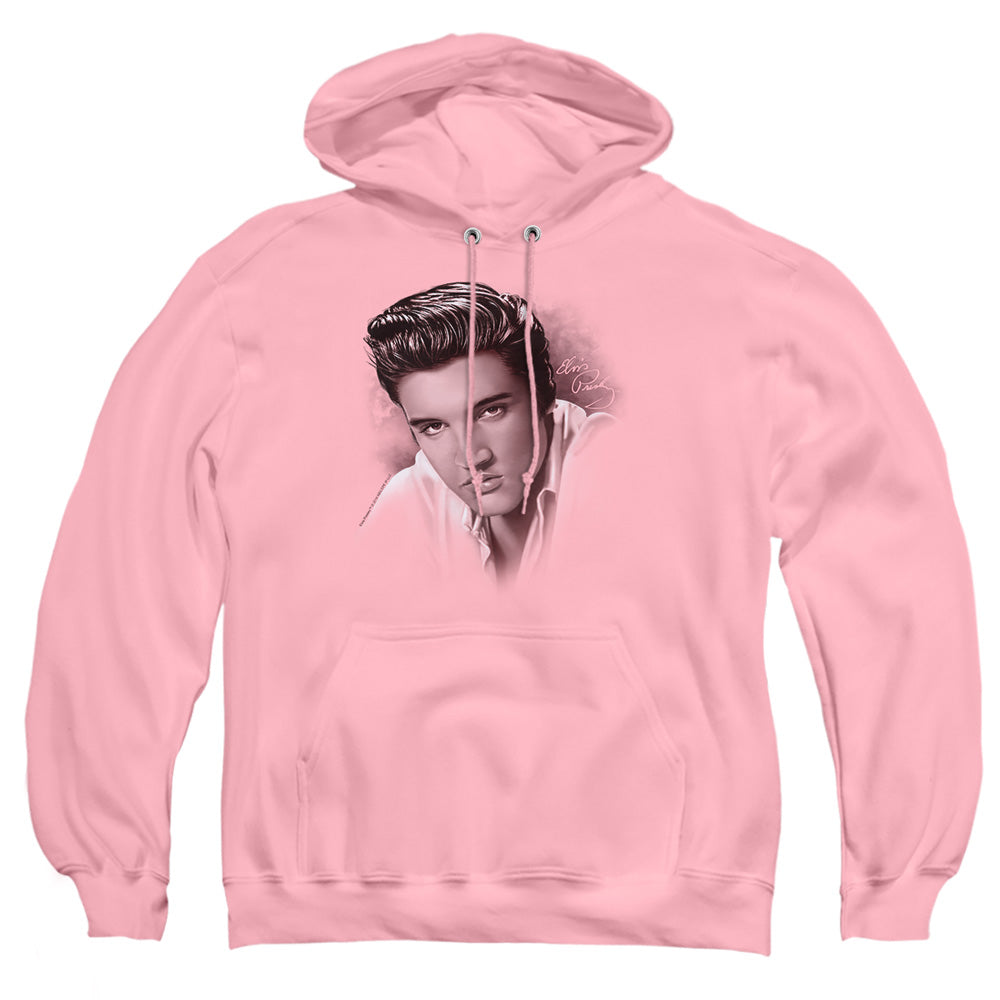 Elvis Presley The Stare Mens Hoodie Pink