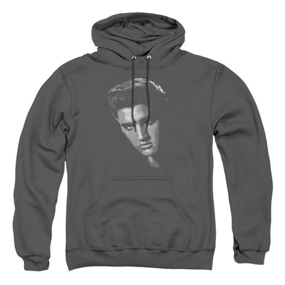 Elvis Presley American Idol Mens Hoodie Charcoal