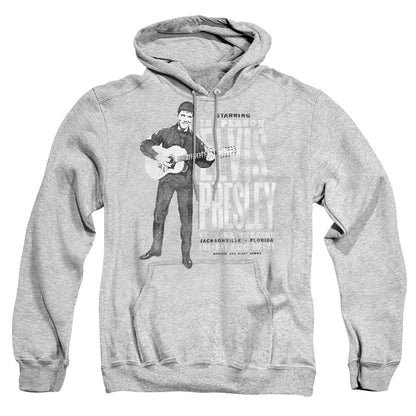 Elvis Presley In Person Mens Hoodie Athletic Heather
