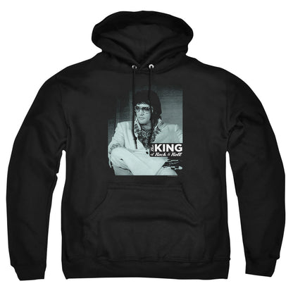 Elvis Presley Good To Be Mens Hoodie Black