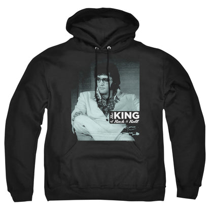 Elvis Presley Good To Be Mens Hoodie Black