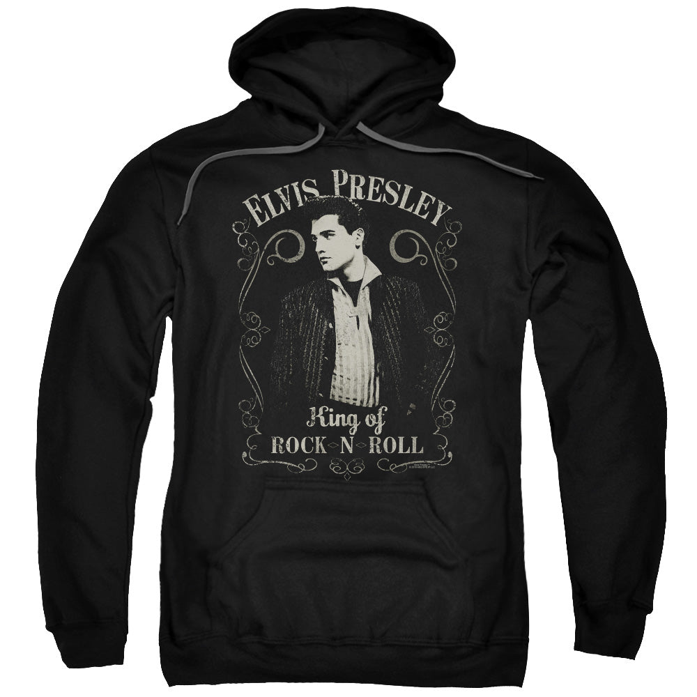 Elvis Presley Rock Legend Mens Hoodie Black