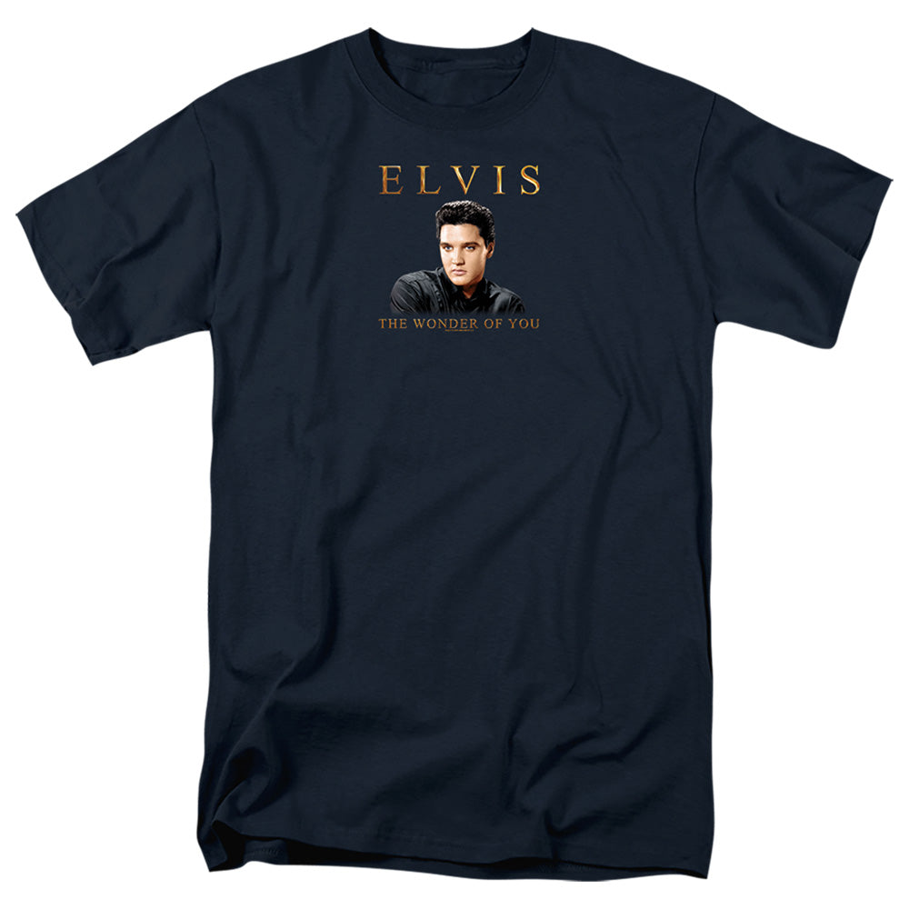 Elvis Presley The Wonder Of You Mens T Shirt Navy