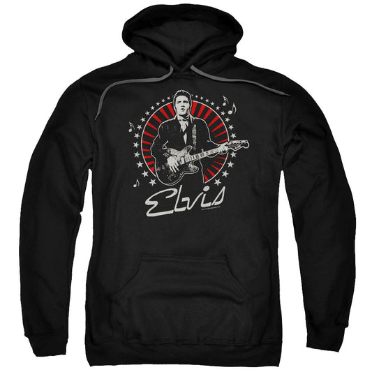 Elvis Presley Stars Mens Hoodie Black