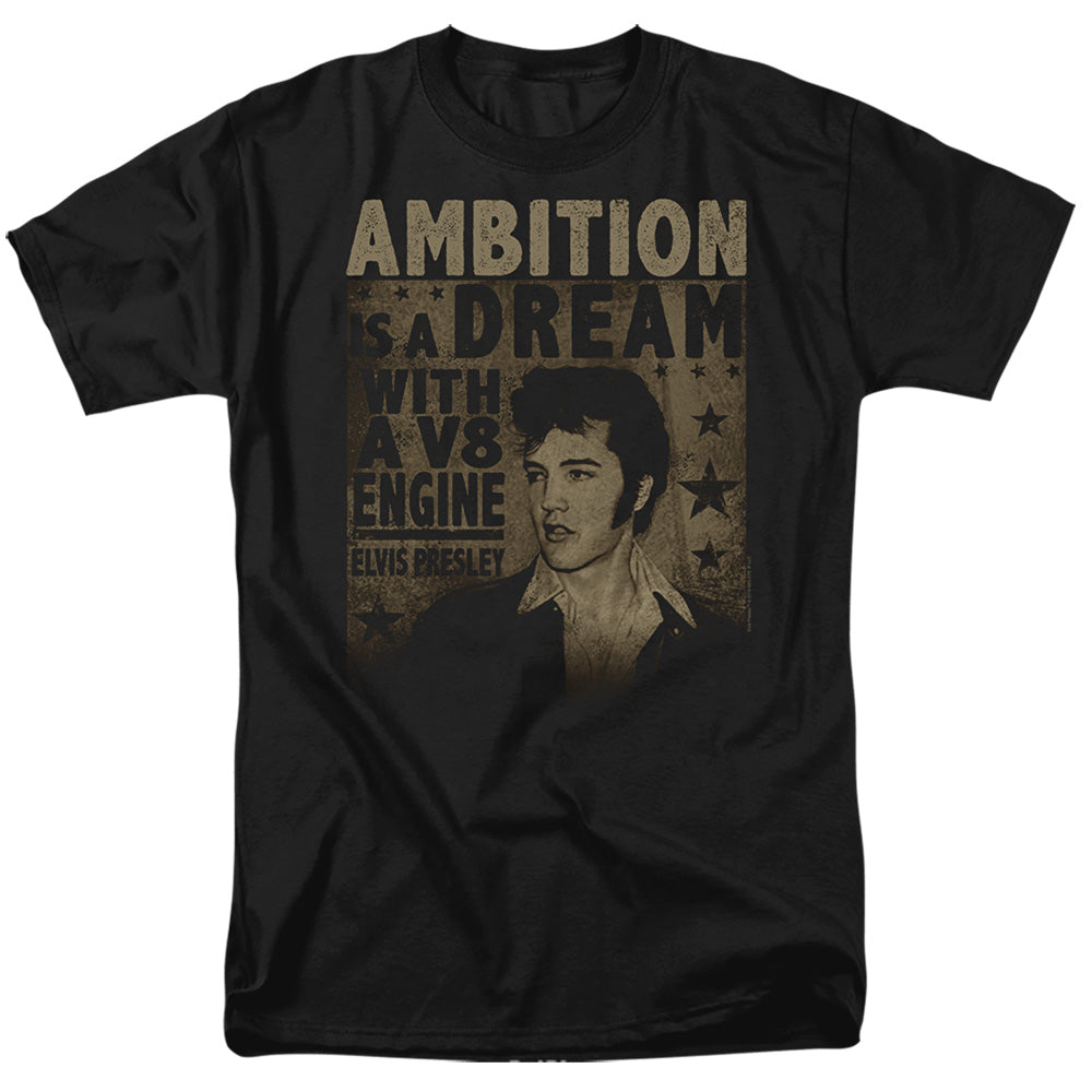 Elvis Presley Ambition Mens T Shirt Black