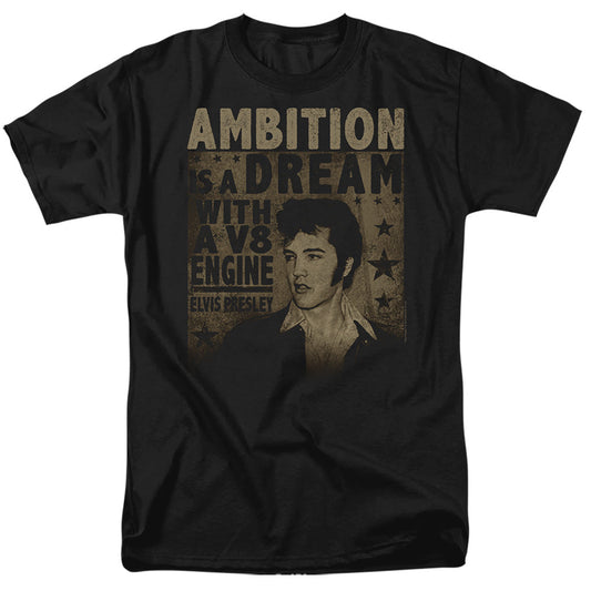 Elvis Presley Ambition Mens T Shirt Black