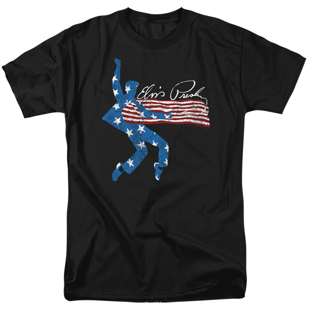 Elvis Presley American Jailhouse Mens T Shirt Black