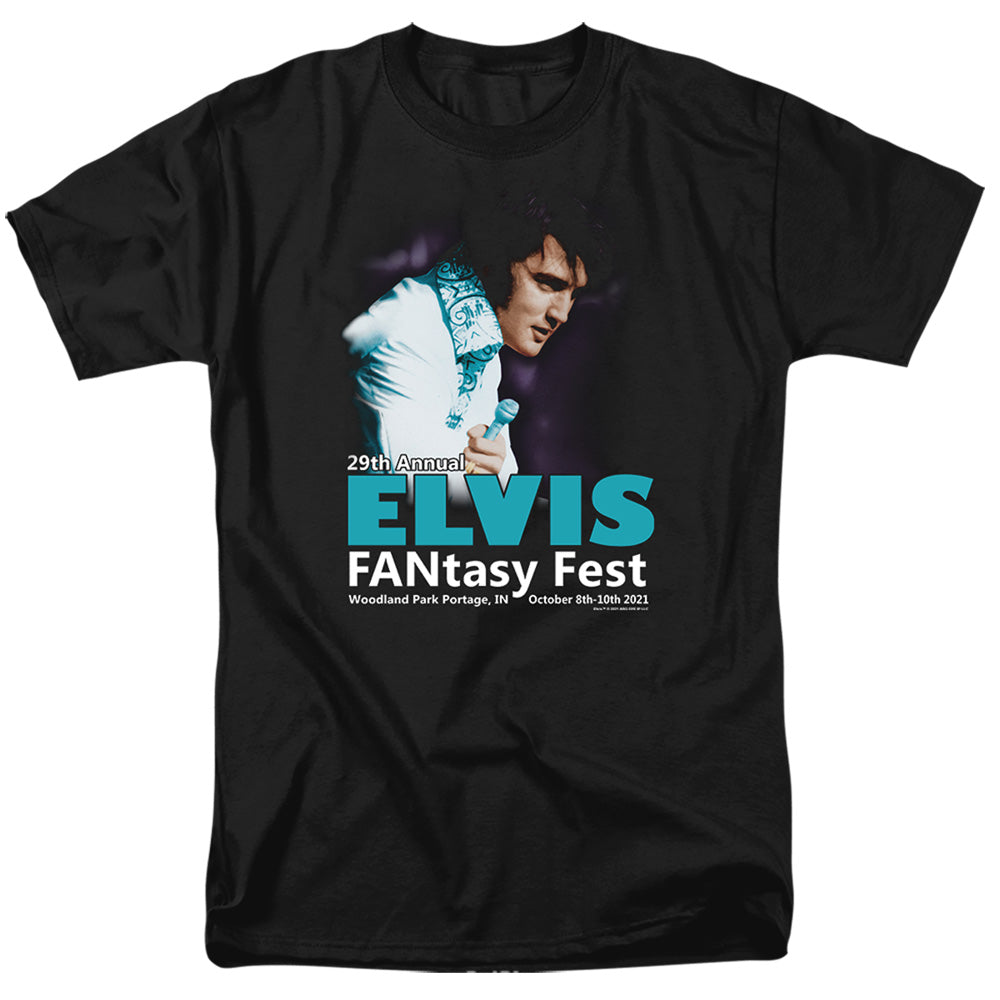 Elvis Presley Fantasy Fest 2021 Mens T Shirt Black