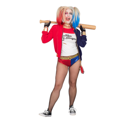 Harley Quinn DELUXE Sequins Halloween Costume Under garment
