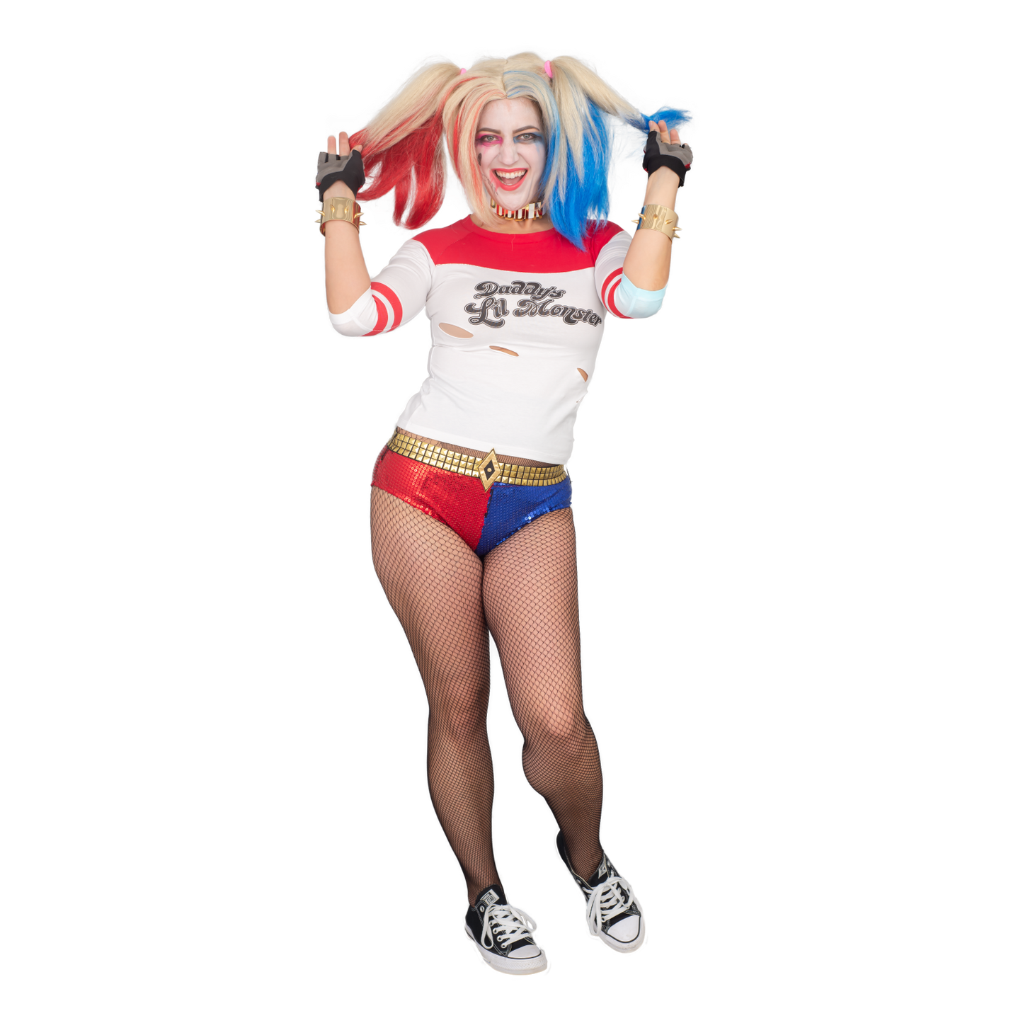 Daddy's Little Monster Raglan T Shirt