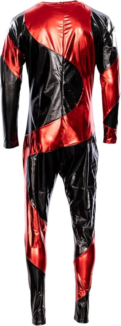 Egg Robot Man Dancing Suit Hedgehog Video Game Villain Adult Halloween Costume Cosplay