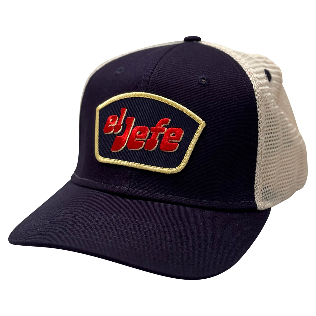 Paris Texas Apparel Co. El Jefe Trucker Hat Navy