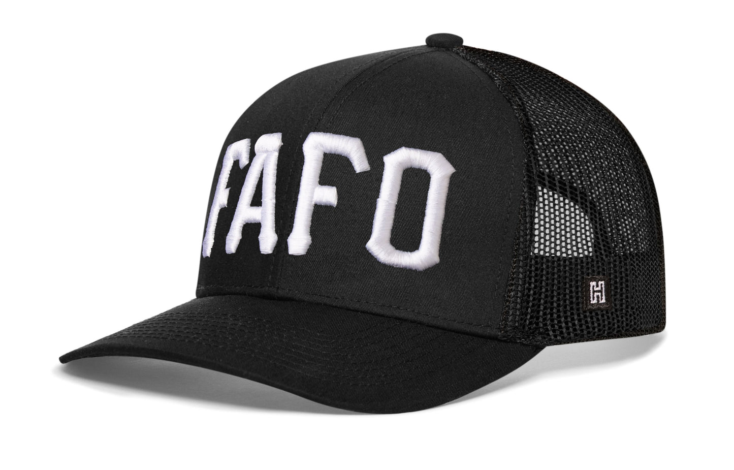FAFO Trucker Haka Hat Black Fuck Around, Find Out Snapback