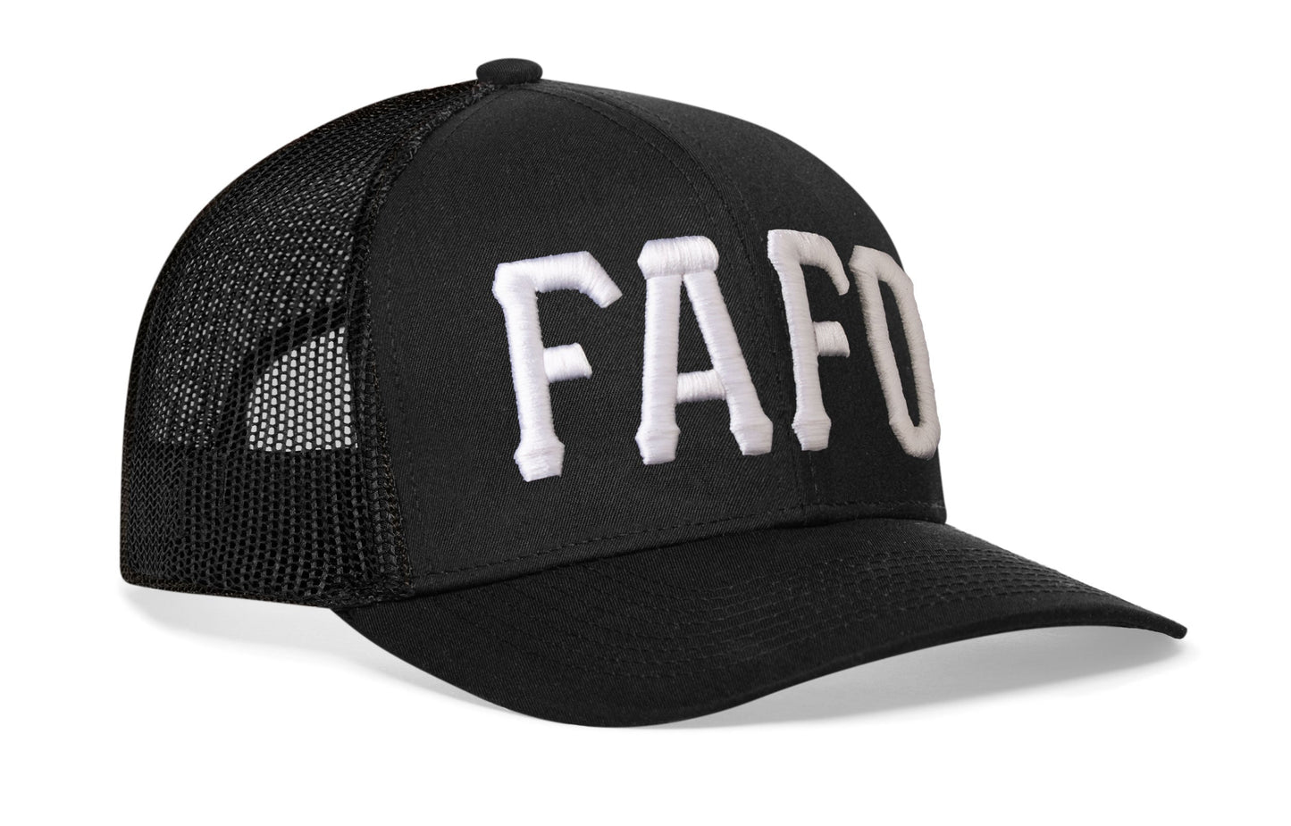 FAFO Trucker Haka Hat Black Fuck Around, Find Out Snapback