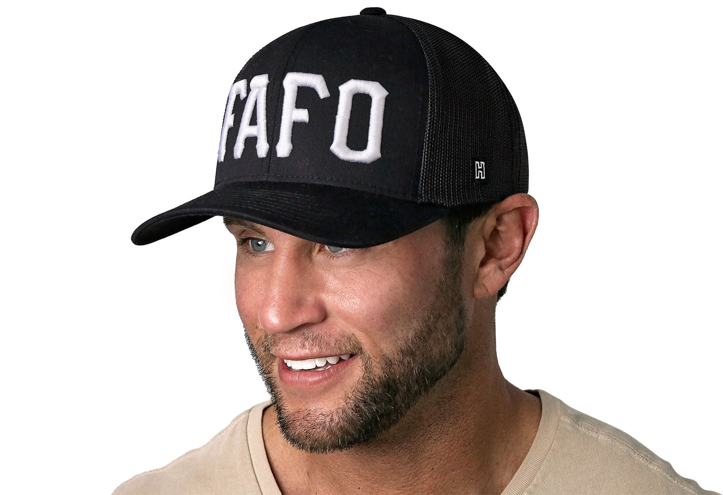 FAFO Trucker Haka Hat Black Fuck Around, Find Out Snapback