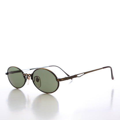 90s Fancy Oval Sunglasses - Fairburn