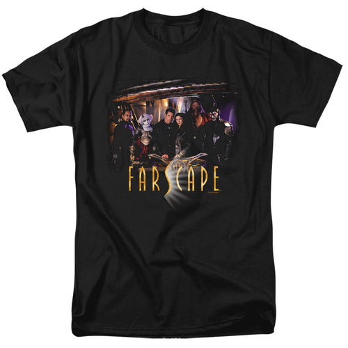 Farscape Cast Mens T Shirt Black
