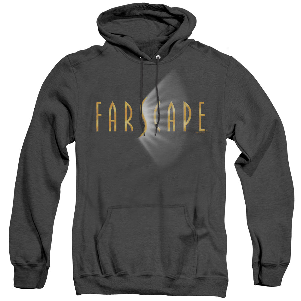 Farscape Logo Heather Mens Hoodie Black