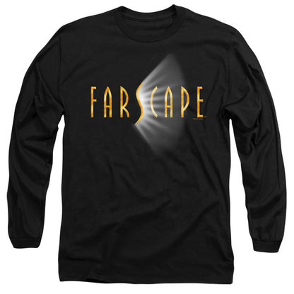 Farscape Logo Mens Long Sleeve Shirt Black Officially Licensed