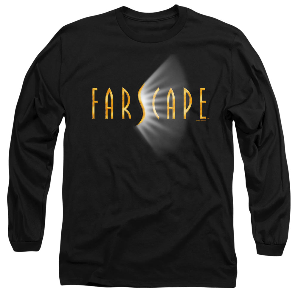 Farscape Logo Mens Long Sleeve Shirt Black Officially Licensed