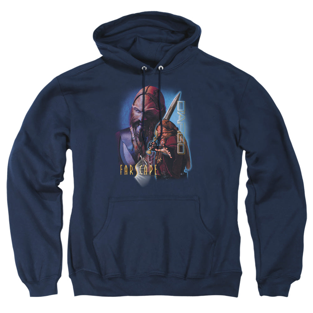 Farscape Dargo Mens Hoodie Navy