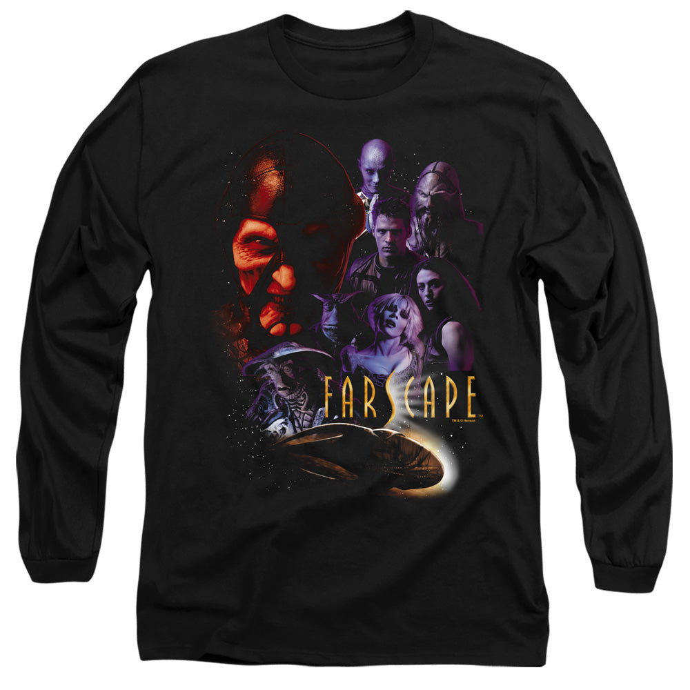 Farscape Criminally Epic Mens Long Sleeve Shirt Black Officially Licensed