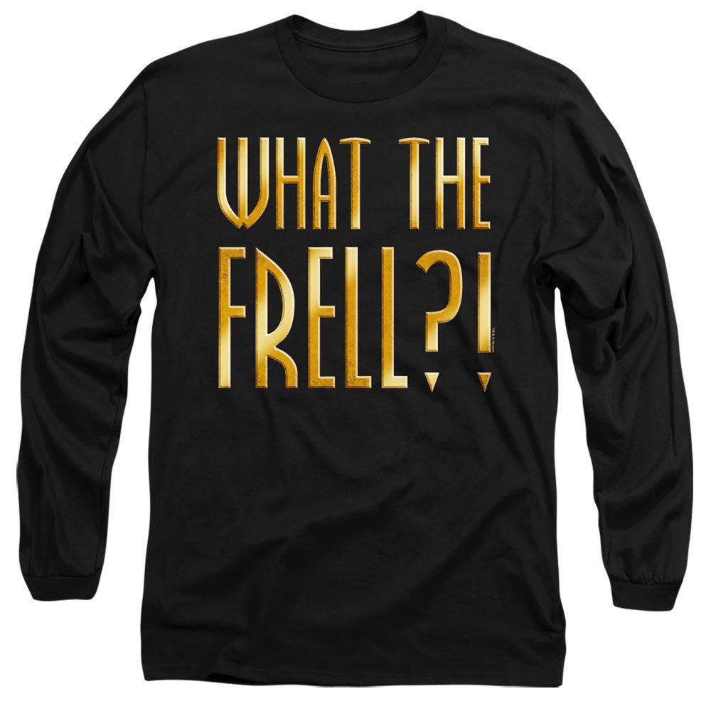 Farscape What The Frell Mens Long Sleeve Shirt Black Officially Licensed