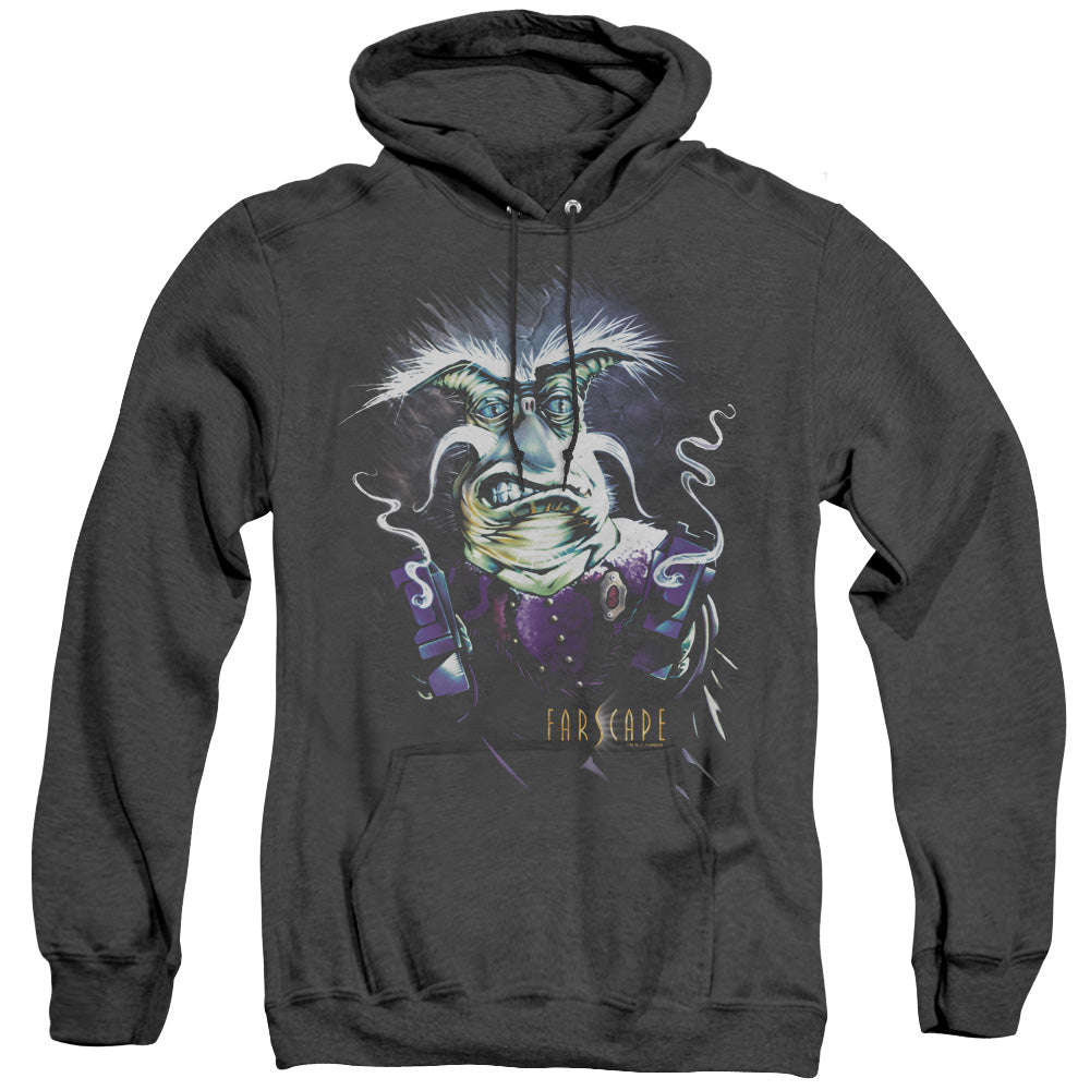 Farscape Rygel Smoking Guns Heather Mens Hoodie Black