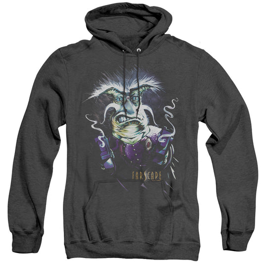 Farscape Rygel Oking Guns Heather Mens Hoodie Black
