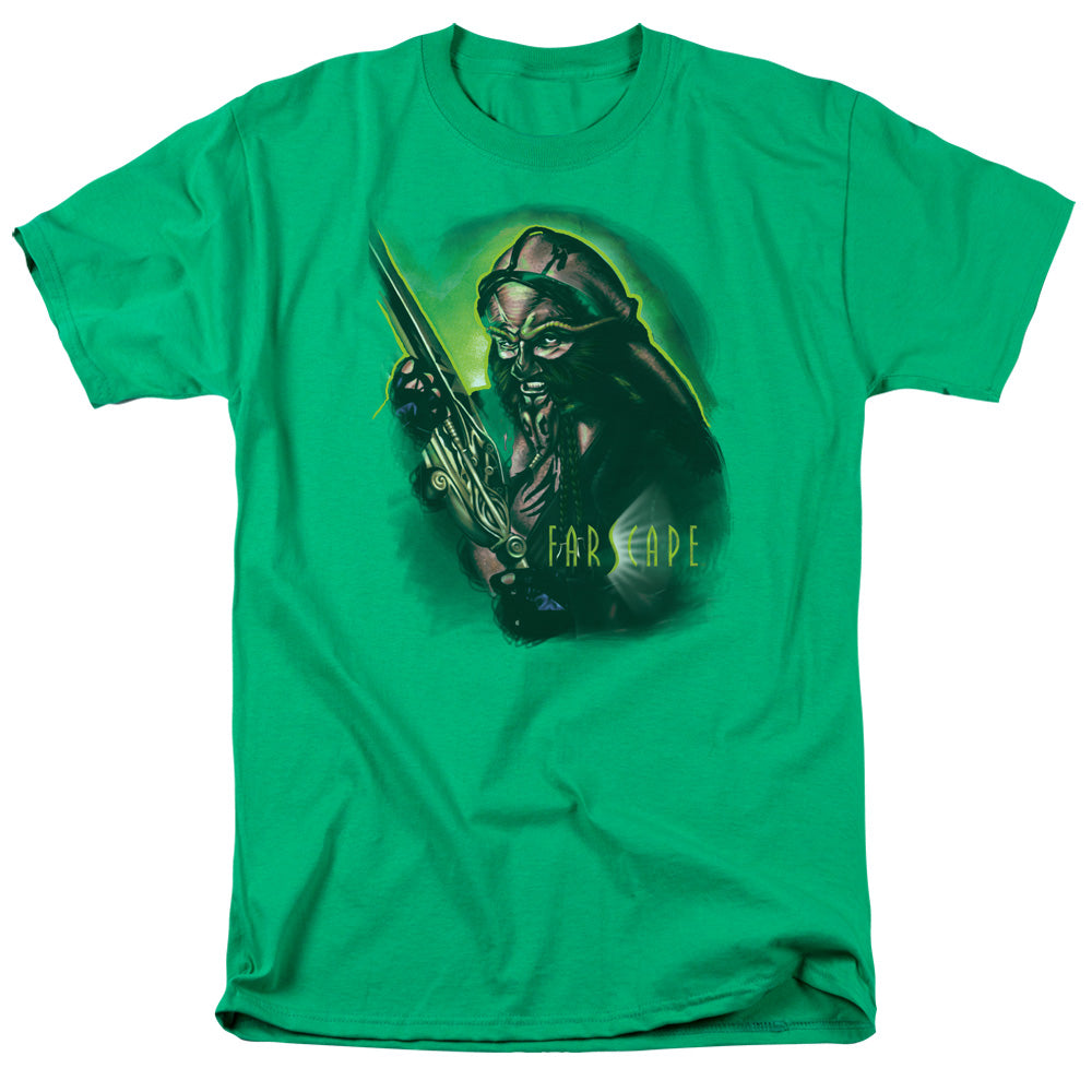 Farscape Dargo Warrior Mens T Shirt Kelly Green