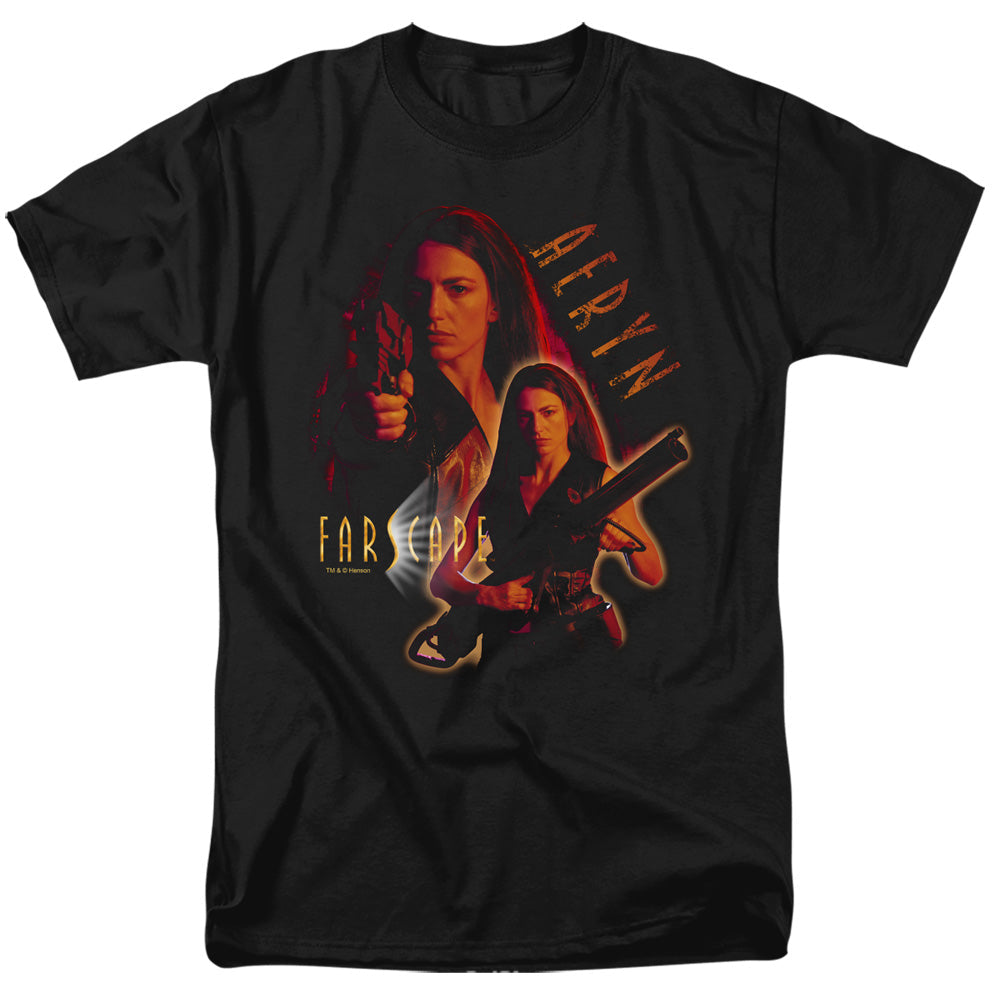 Farscape Aeryn Mens T Shirt Black