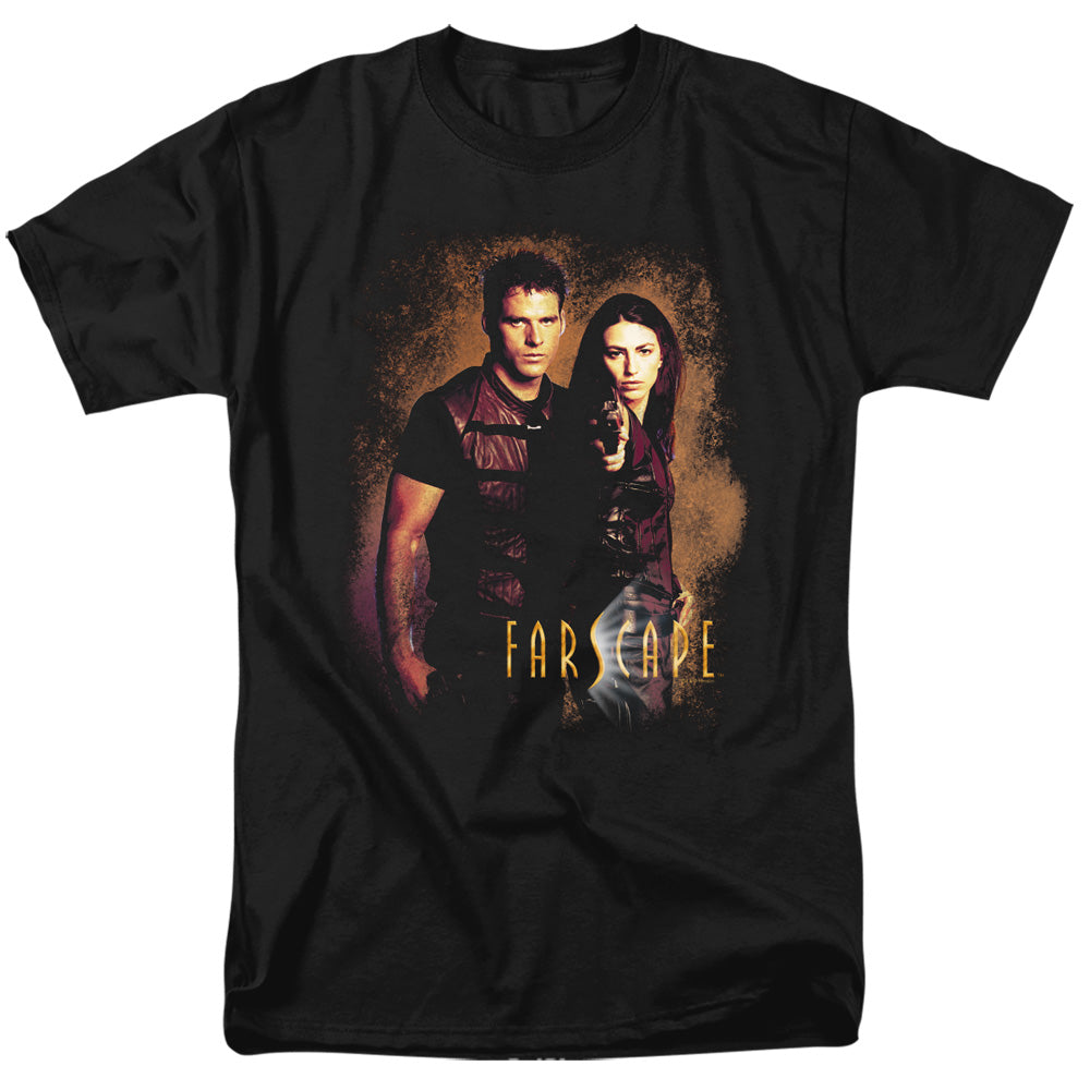 Farscape Wanted Mens T Shirt Black