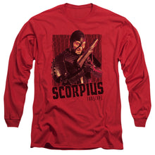 Load image into Gallery viewer, Farscape Scorpius Mens Long Sleeve Shirt Red Officially Licensed
